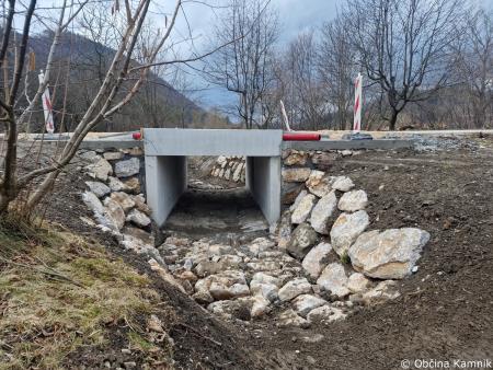 Sanacija mostu javni poti 661081 Srednja vas (2)